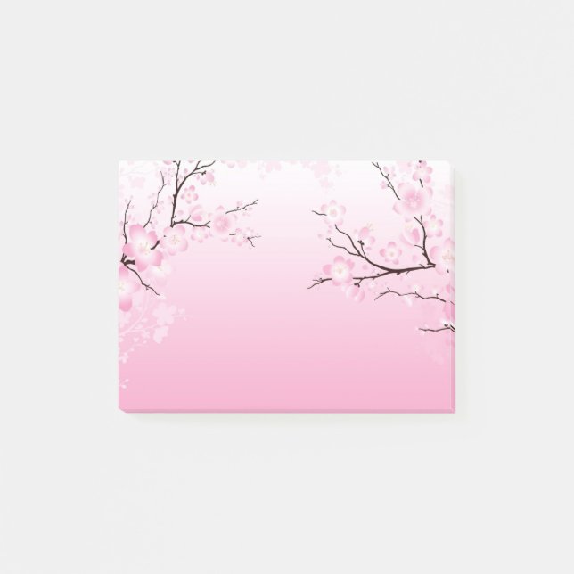 Cherry Blossoms Post-it Notes (Front)