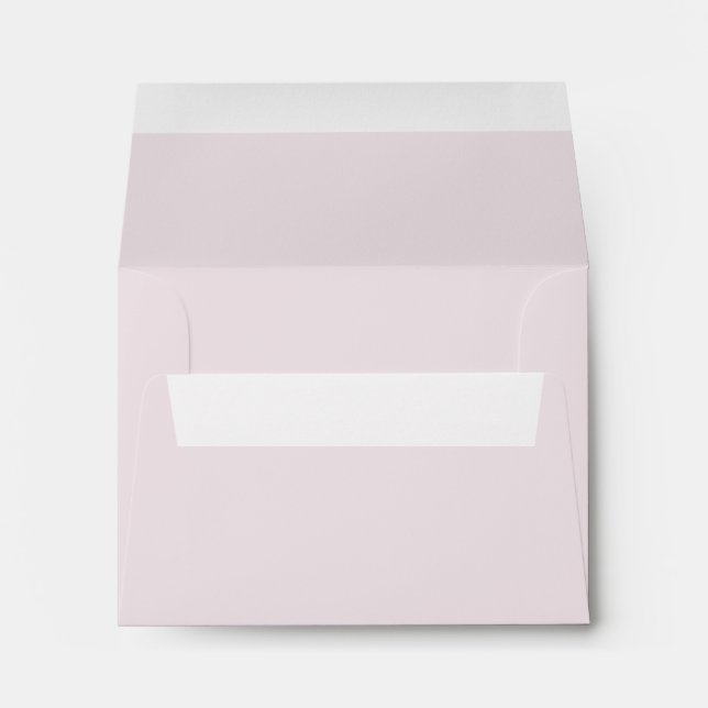 Cherry Blossoms R.S.V.P. return envelope (Back (Bottom))