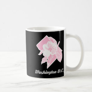 Cherry Blossoms Sakura Flower On Washington Distri Coffee Mug