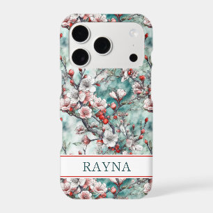 Cherry Blossoms Sakura Print Monogrammed