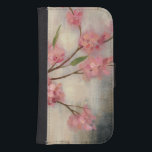 Cherry Blossoms Samsung S4 Wallet Case<br><div class="desc">© Silvia Vassileva / Wild Apple.  A Japanese branch full of cherry blossoms. The blossoms are all pink and in full bloom.</div>