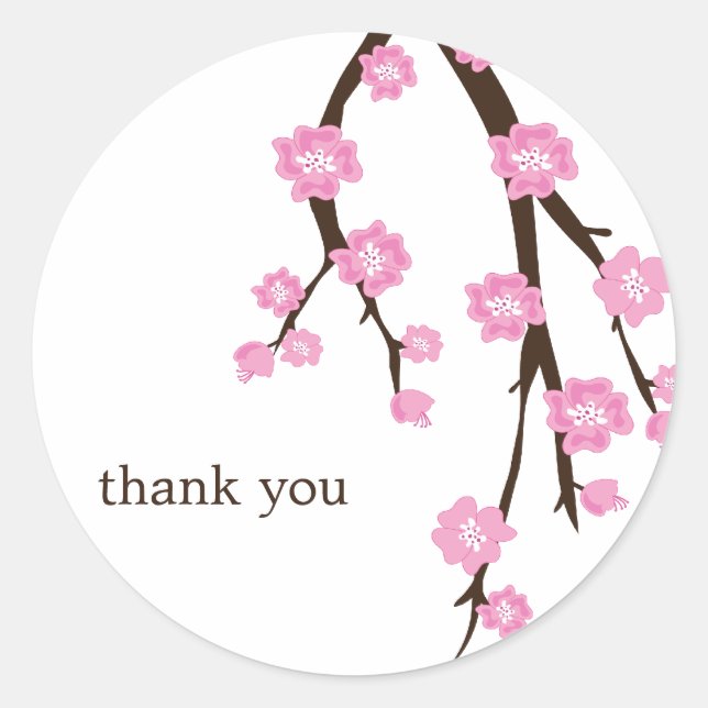 Cherry Blossoms Stickers (Front)