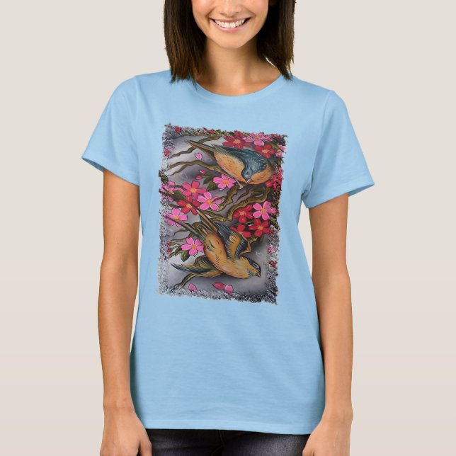 cherry blossoms T-Shirt (Front)