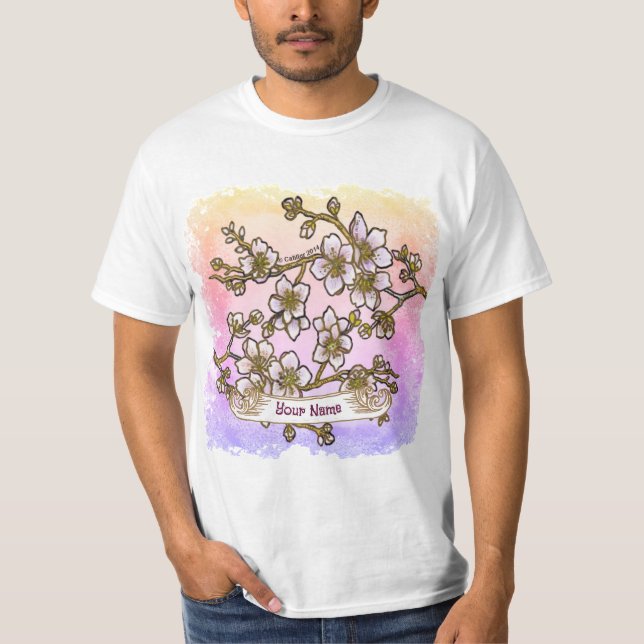 Cherry Blossoms  T-Shirt (Front)