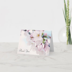 Cherry Blossoms Thank You Card