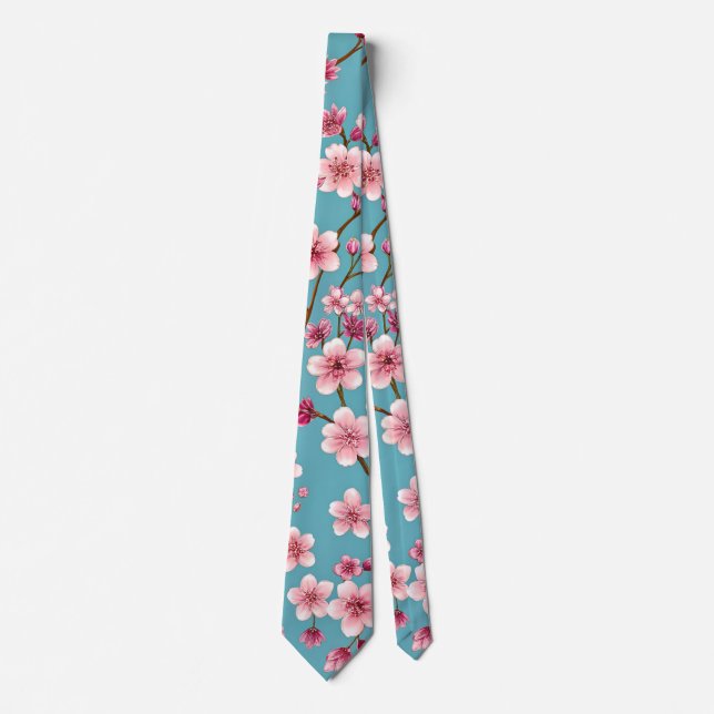 Cherry Blossoms Tie (Front)