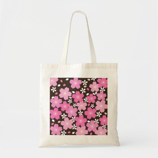 Cherry Blossoms Tote Bag (Front)