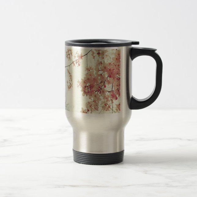 Cherry Blossoms Travel Mug (Right)