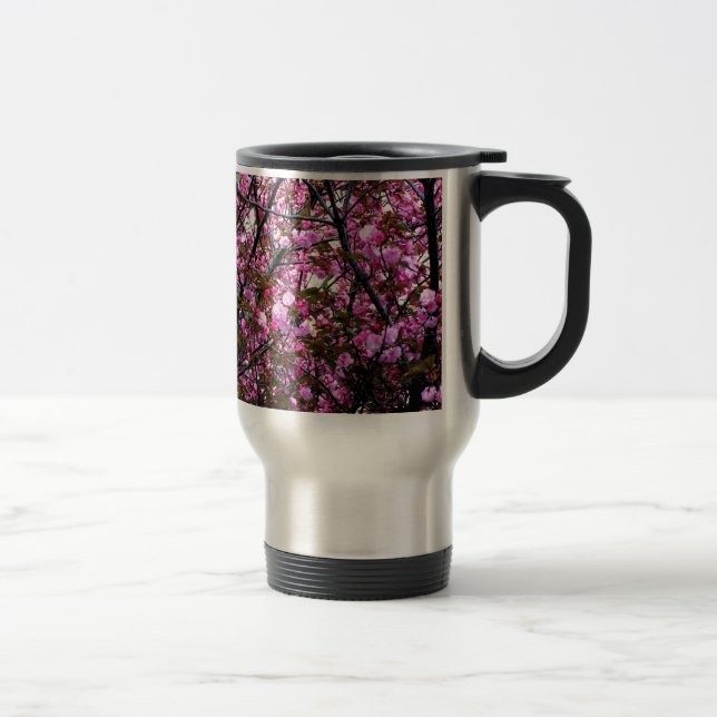 Cherry Blossoms Travel Mug (Right)