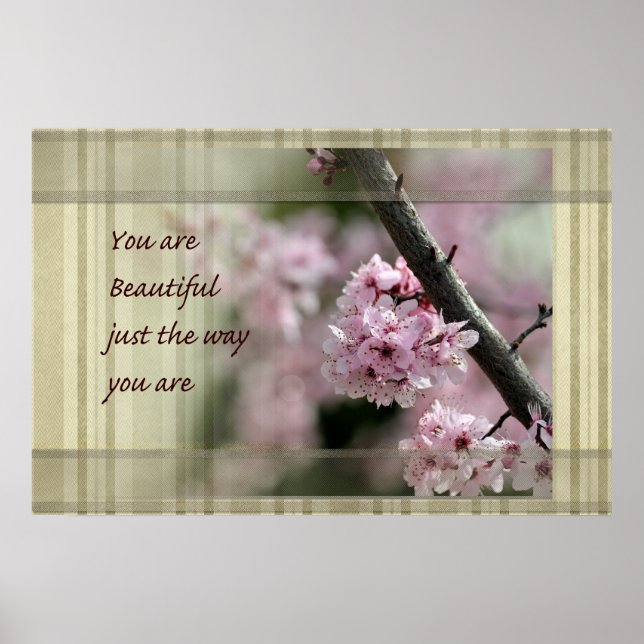 Cherry Blossoms You Are Beautiful Poster (Front)