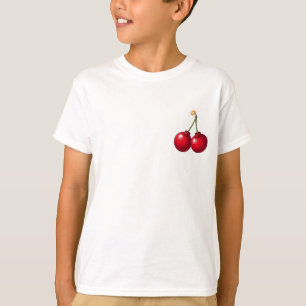 Cherry Bomb Fuse Design Kids T-Shirt