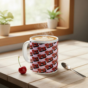 Cherry Bomb Giant Coffee Mug