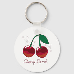 Cherry Bomb Key Ring