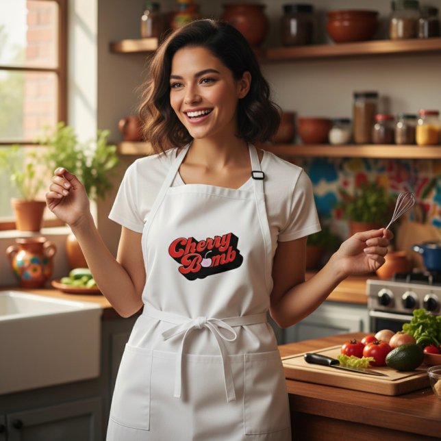 Cherry Bomb Long Apron (Creator Uploaded)