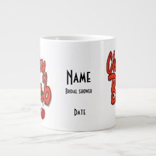 Cherry bomb Personalised Bachelorette Party Large Coffee Mug