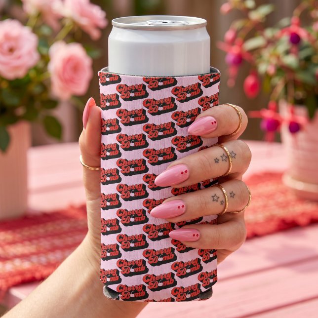 Cherry Bomb Seltzer Can Cooler (Creator Uploaded)