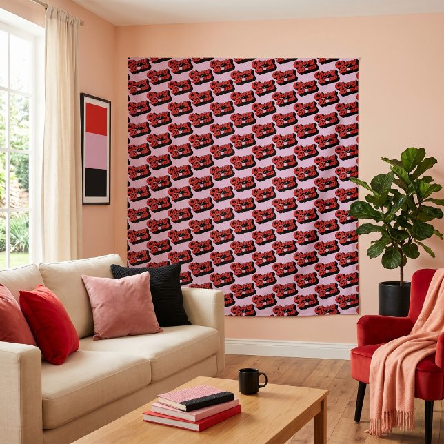 Cherry Bomb Tapestry (Creator Uploaded)
