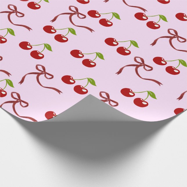 Cherry Bomb Wrapping Paper (Corner)
