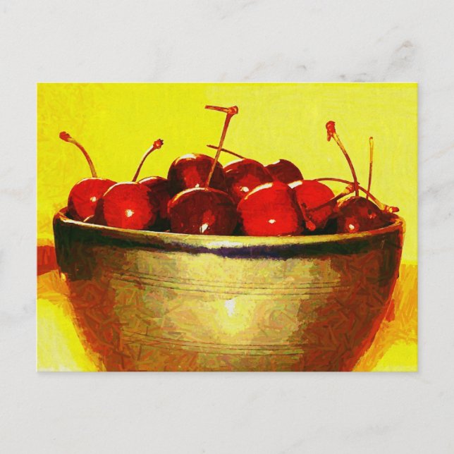 Cherry Bowl Postcard (Front)
