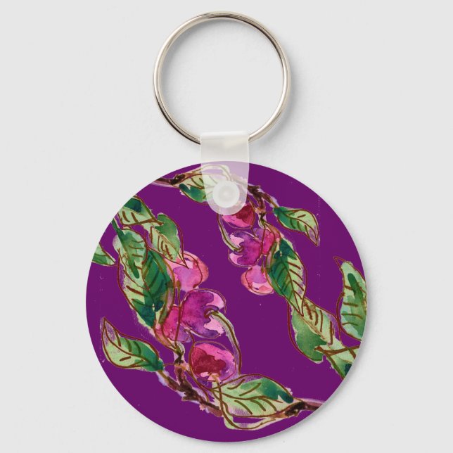 Cherry Branch Key Ring (Front)