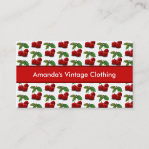 cherry business cards cherry print business cards