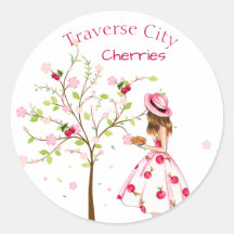 Cherry Canning Label