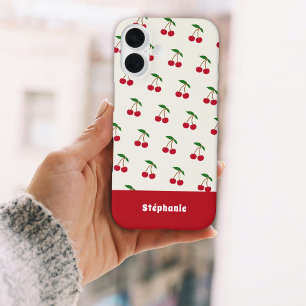 Cherry iPhone 16 Case