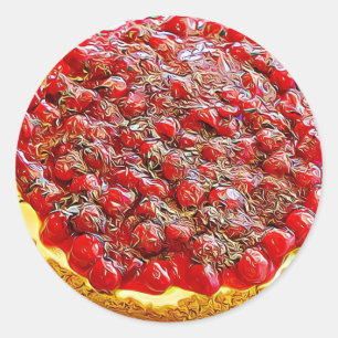 Cherry Cheesecake  Stickers
