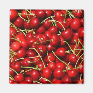 Cherry Cherries Red Magnet