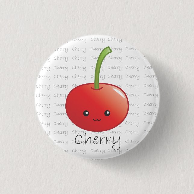 Cherry - Cherry 3 Cm Round Badge (Front)