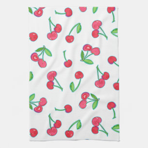 Cherry Cherry Kitchen Towel 16" x 24"