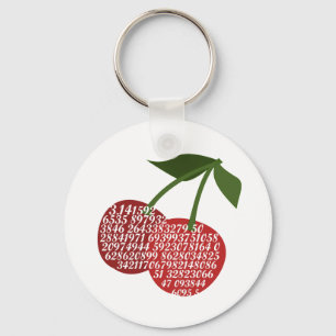Cherry Complete Pi Key Ring
