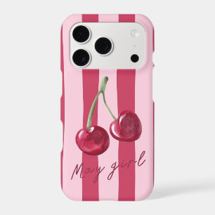 Cherry Coquette Stripes