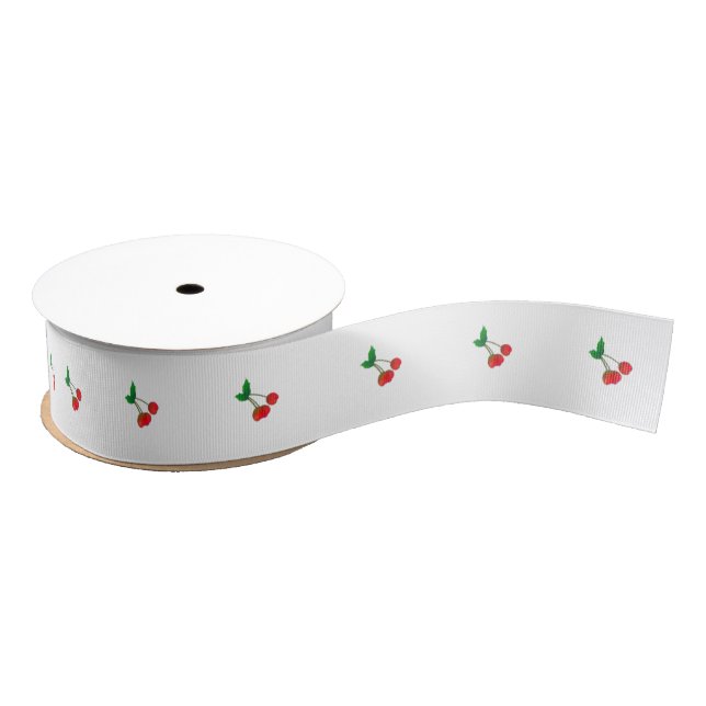 Cherry Cottage Ribbon Grosgrain Ribbon (Spool)