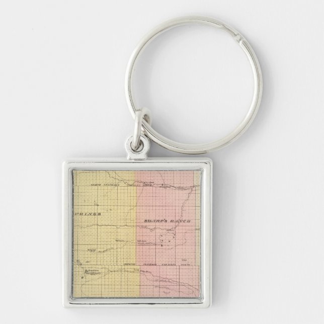 Cherry County, Nebraska Key Ring (Front)