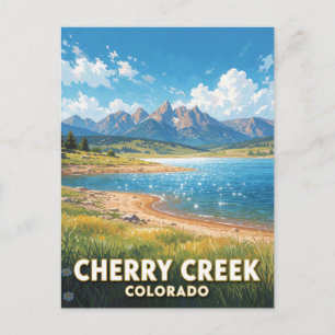 CHERRY CREEK Colorado Front Range Escape Postcard
