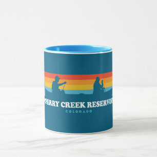 Cherry Creek Reservoir Colorado Canoe Mug