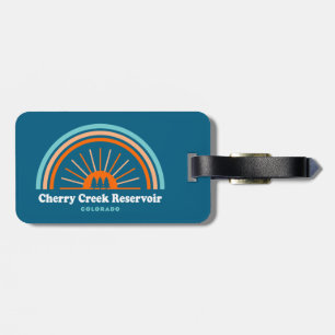 Cherry Creek Reservoir Colorado Rainbow Luggage Tag