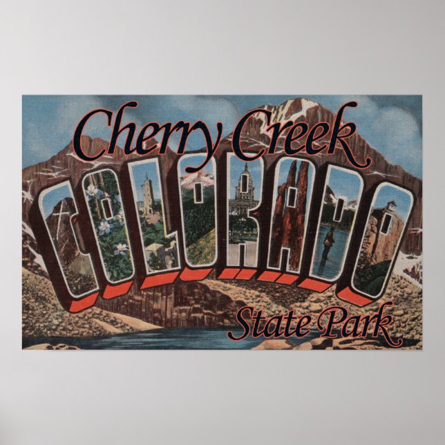 Cherry Creek State Park, Colorado Poster (Front)