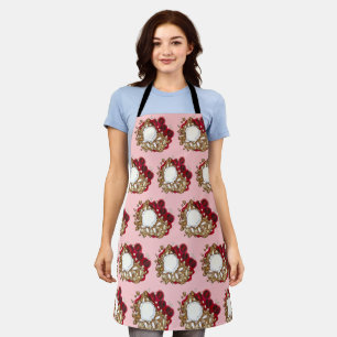 Cherry Crumble Cobbler Dessert Ice Cream Food Apron