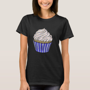Cherry Cup Cakes Sprinklers Women Baking Muffins T-Shirt