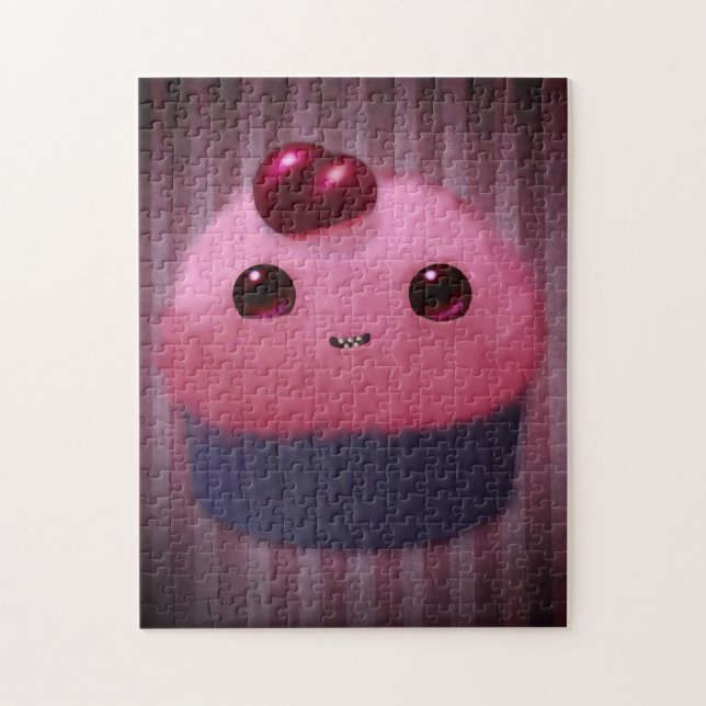 Cherry Cupcake Jigsaw Puzzle (Vertical)