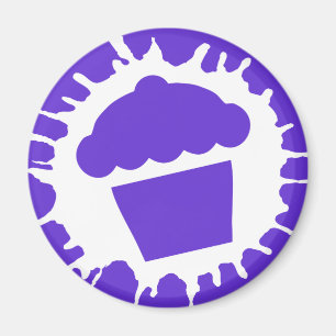cherry cupcake magnet