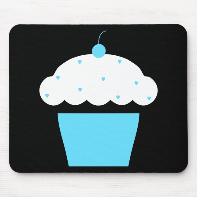 cherry cupcake mouse mat (Front)