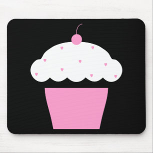 cherry cupcake mouse mat