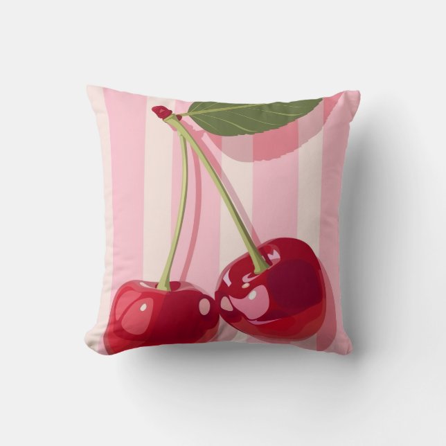 Cherry Cushion (Front)