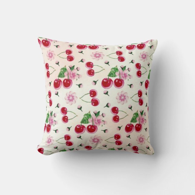 Cherry Cushion (Front)