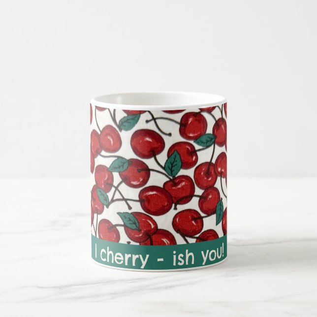 Cherry Cute Coffee Mug (Center)