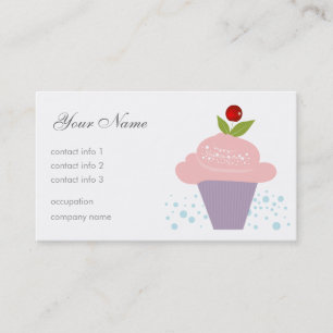 Cherry Dessert Business Card