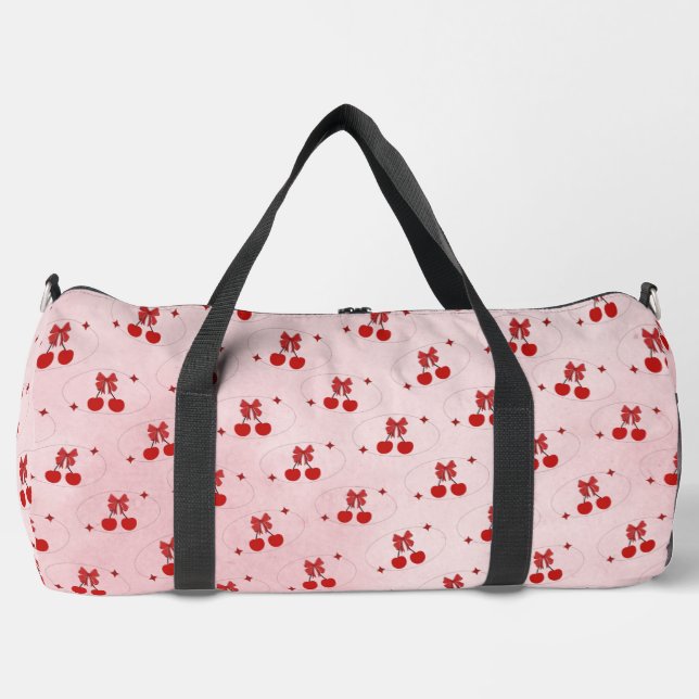 Cherry Duffle Bag (Front)